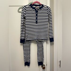Jcrew Waffle Pajamas Set